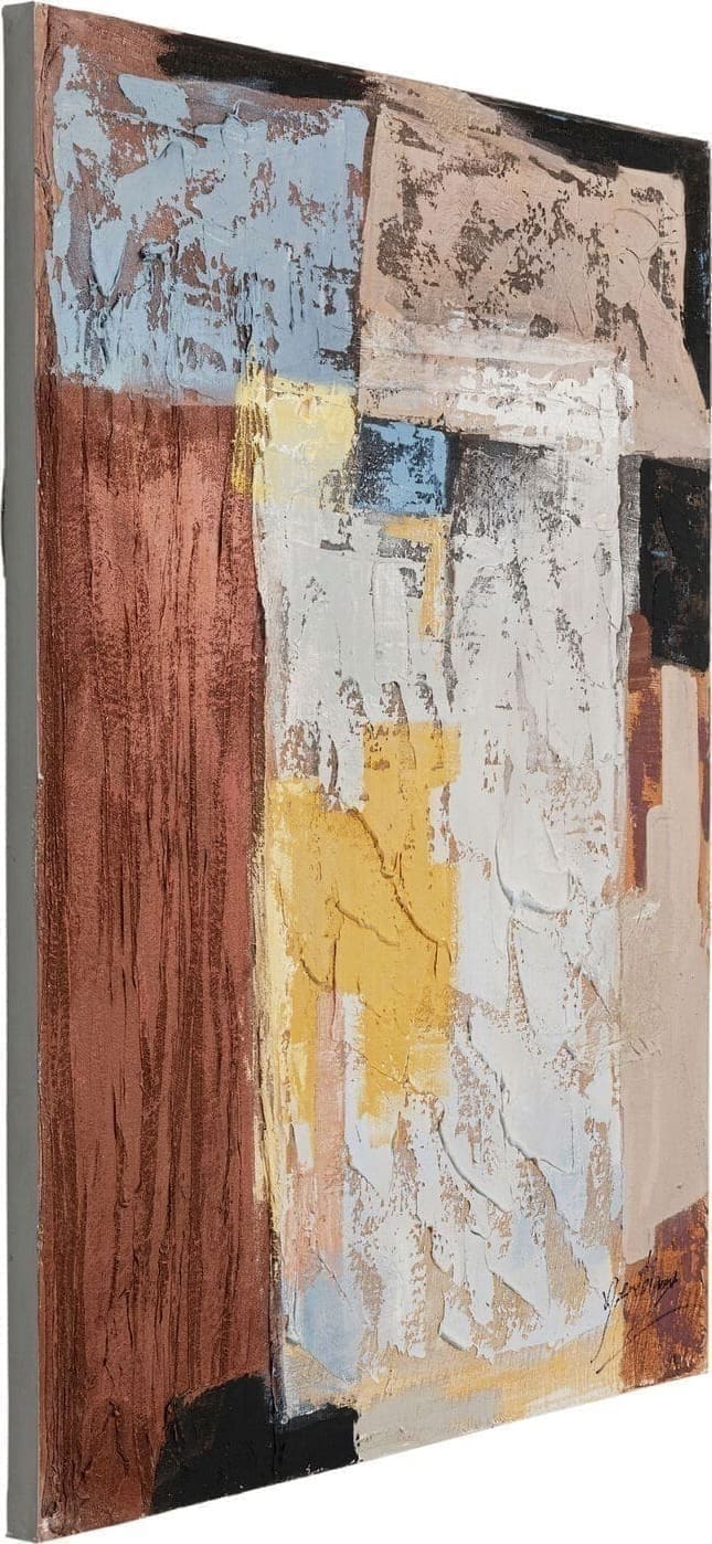 Schilderij Canvas Art Splash Orange 90x120cm Kare Design Schilderij 54811