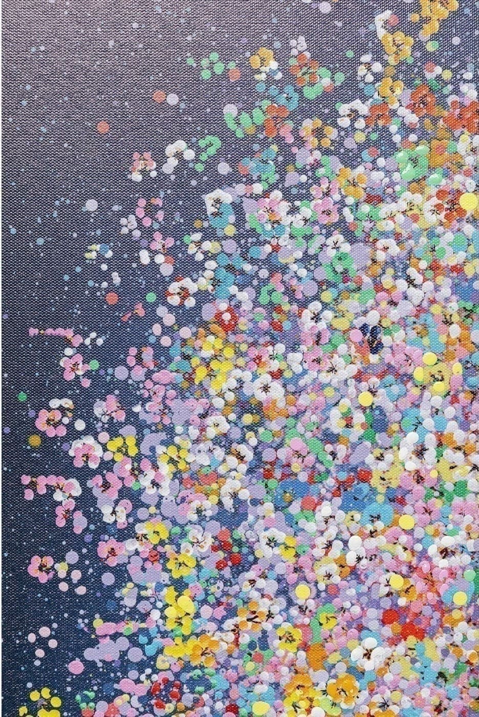 Schilderij Canvas Flying Elephant At Night 120x160cm Kare Design Schilderij 54827