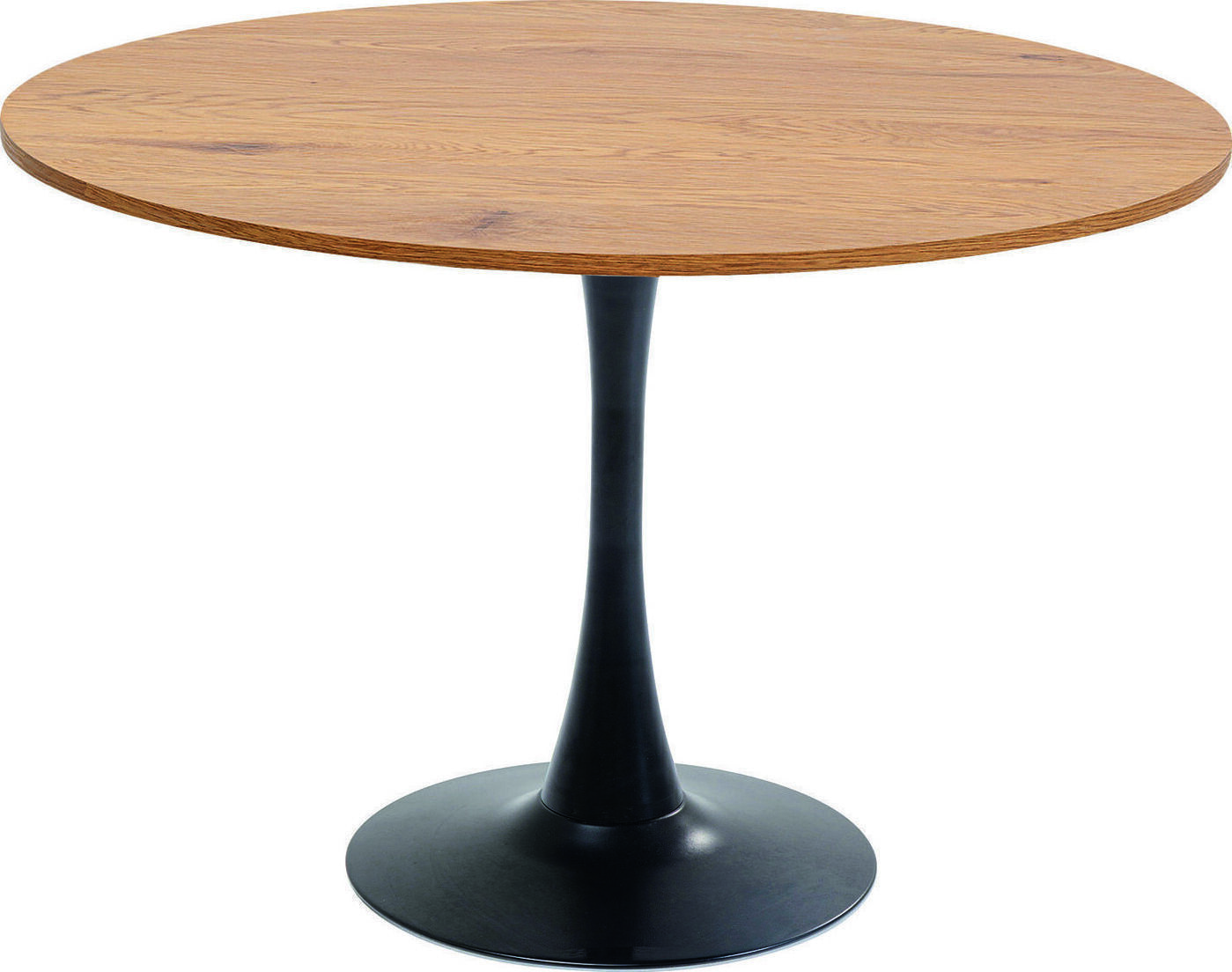 Tafel Schickeria Oak Black Ø110cm Kare Design Eettafel 86962
