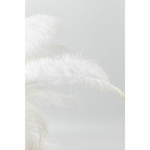 Tafellamp Feather Palm White 60cm Kare Design Tafellamp 53745