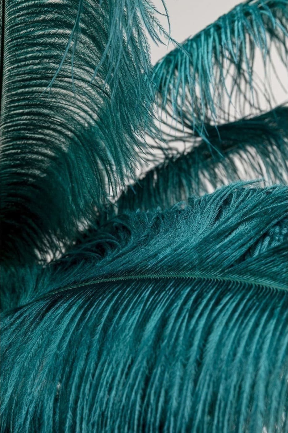Vloerlamp Feather Palm Green 165cm Kare Design Vloerlamp 53749