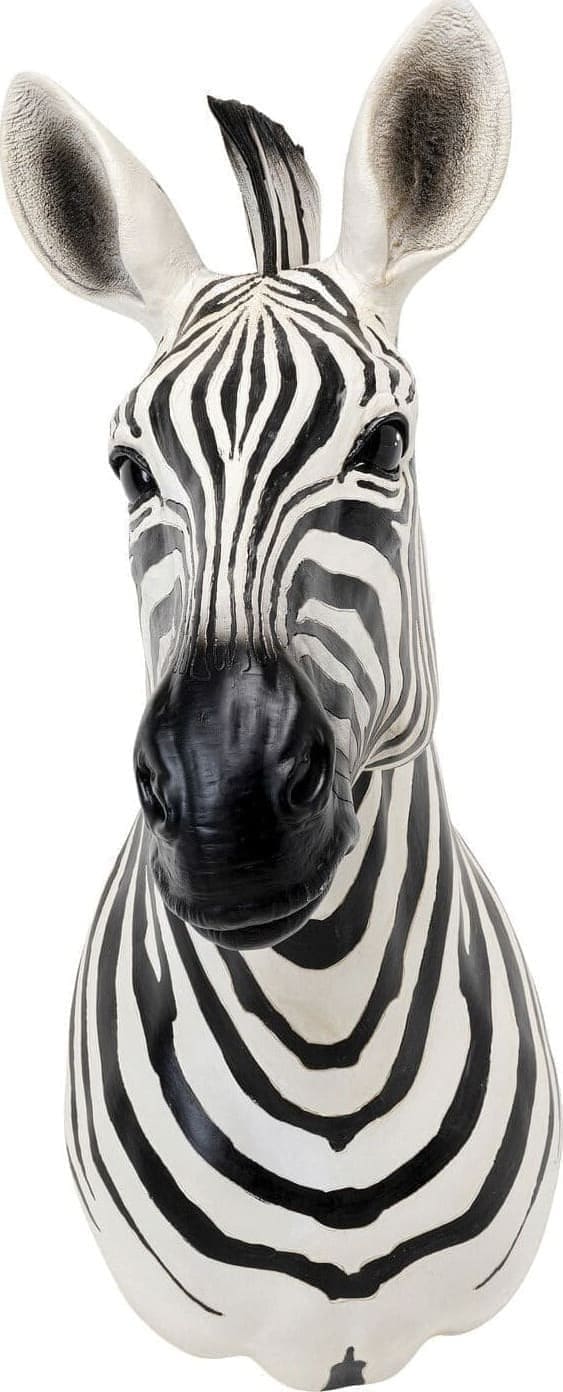 Wanddecoratie Zebra 33x78cm Kare Design Wanddecoratie 54761