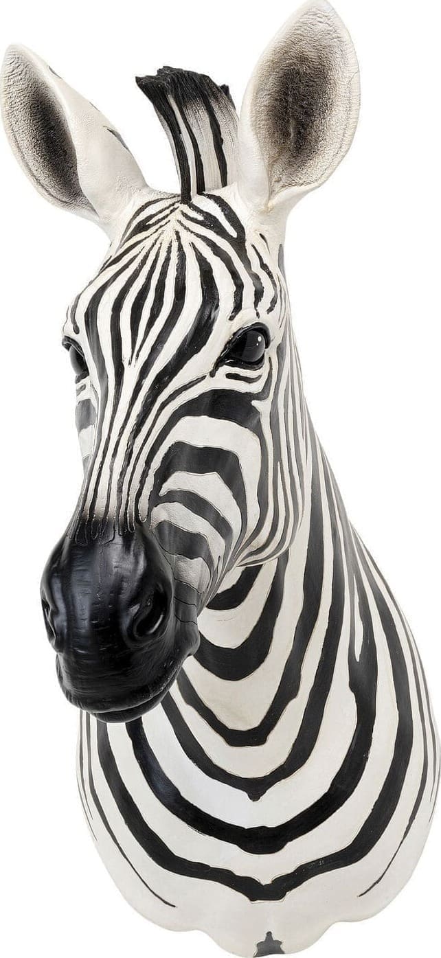 Wanddecoratie Zebra 33x78cm Kare Design Wanddecoratie 54761