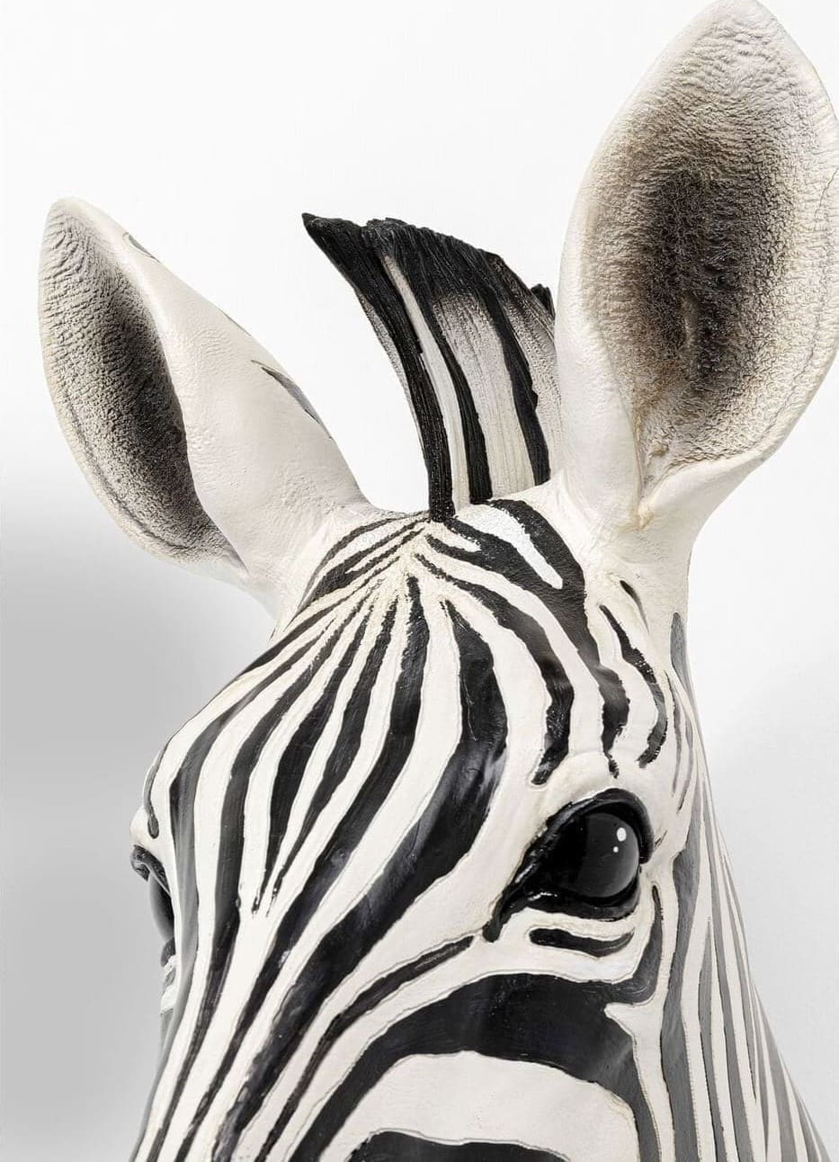 Wanddecoratie Zebra 33x78cm Kare Design Wanddecoratie 54761
