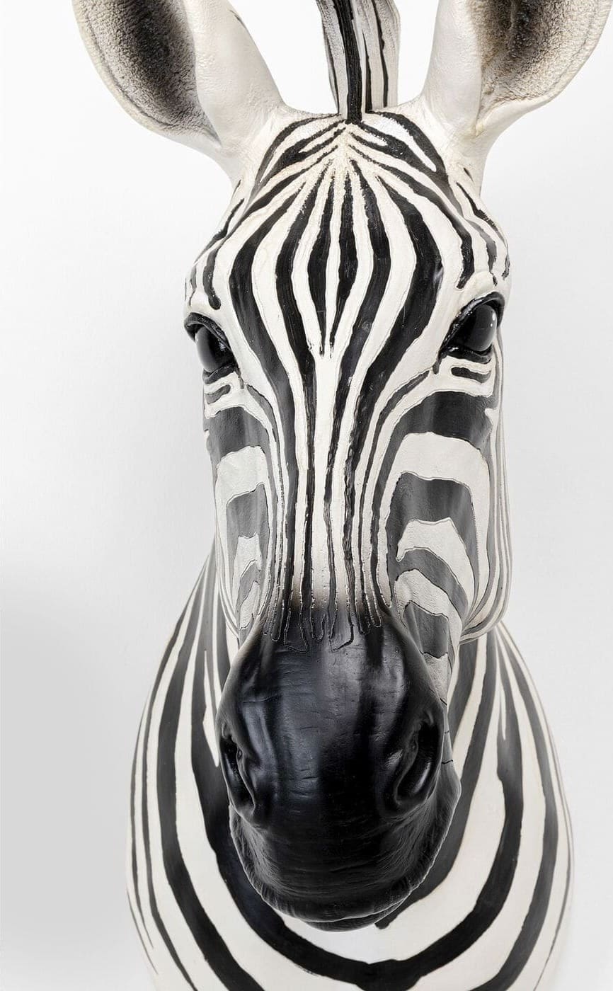 Wanddecoratie Zebra 33x78cm Kare Design Wanddecoratie 54761