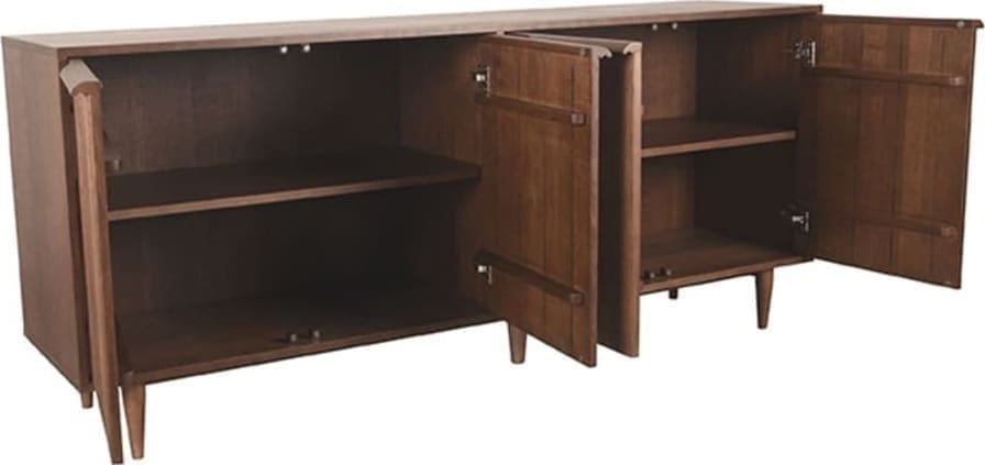 LABEL51 Dressoir Jule - Bruin - Eiken Bruin Dressoir