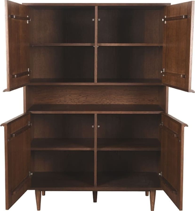 LABEL51 Dressoir Jule - Bruin - Eiken Bruin Dressoir