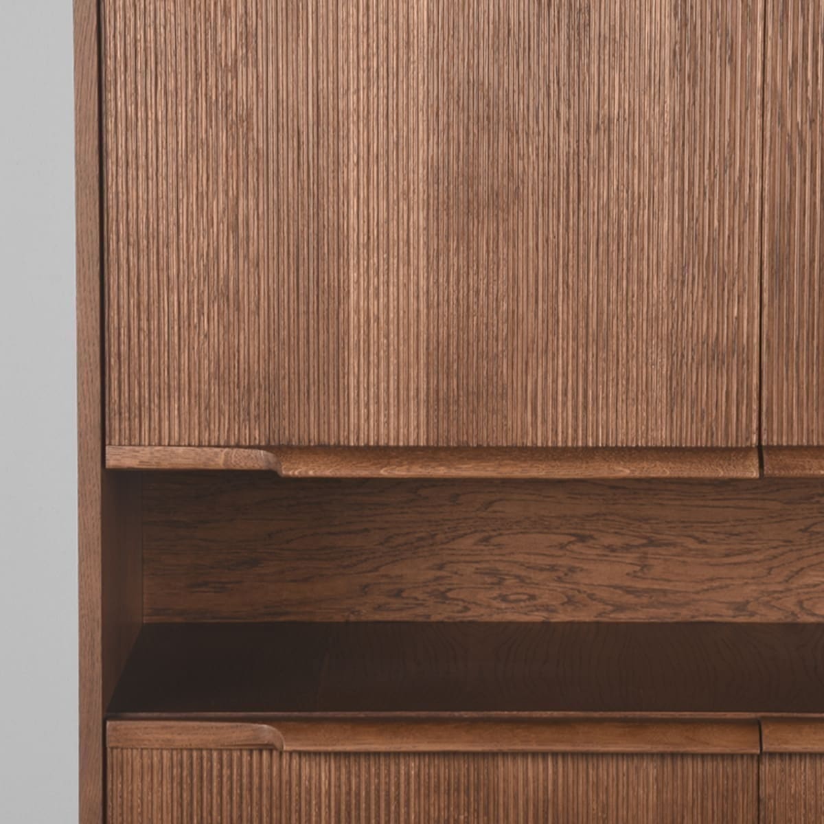 LABEL51 Dressoir Jule - Bruin - Eiken Bruin Dressoir