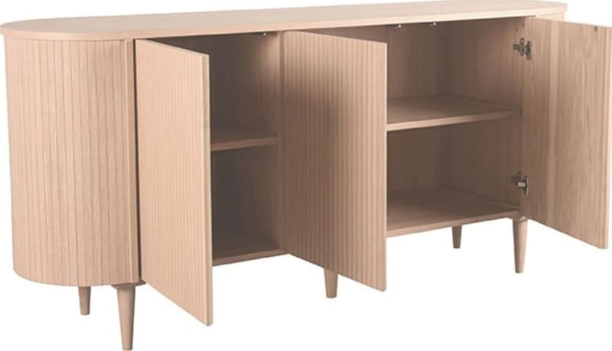 LABEL51 Dressoir Oliva - Naturel - Eiken Naturel Dressoir