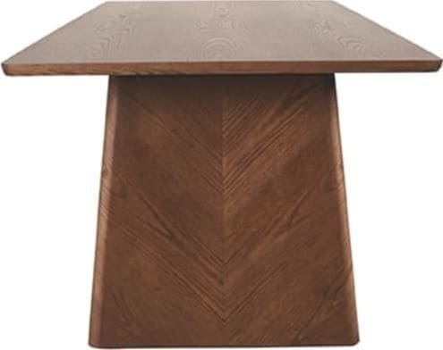 LABEL51 Eetkamertafel Jule - Bruin - Eiken Eettafel