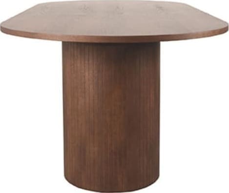 LABEL51 Eetkamertafel Oliva - Walnoot - Eiken Walnoot Eettafel
