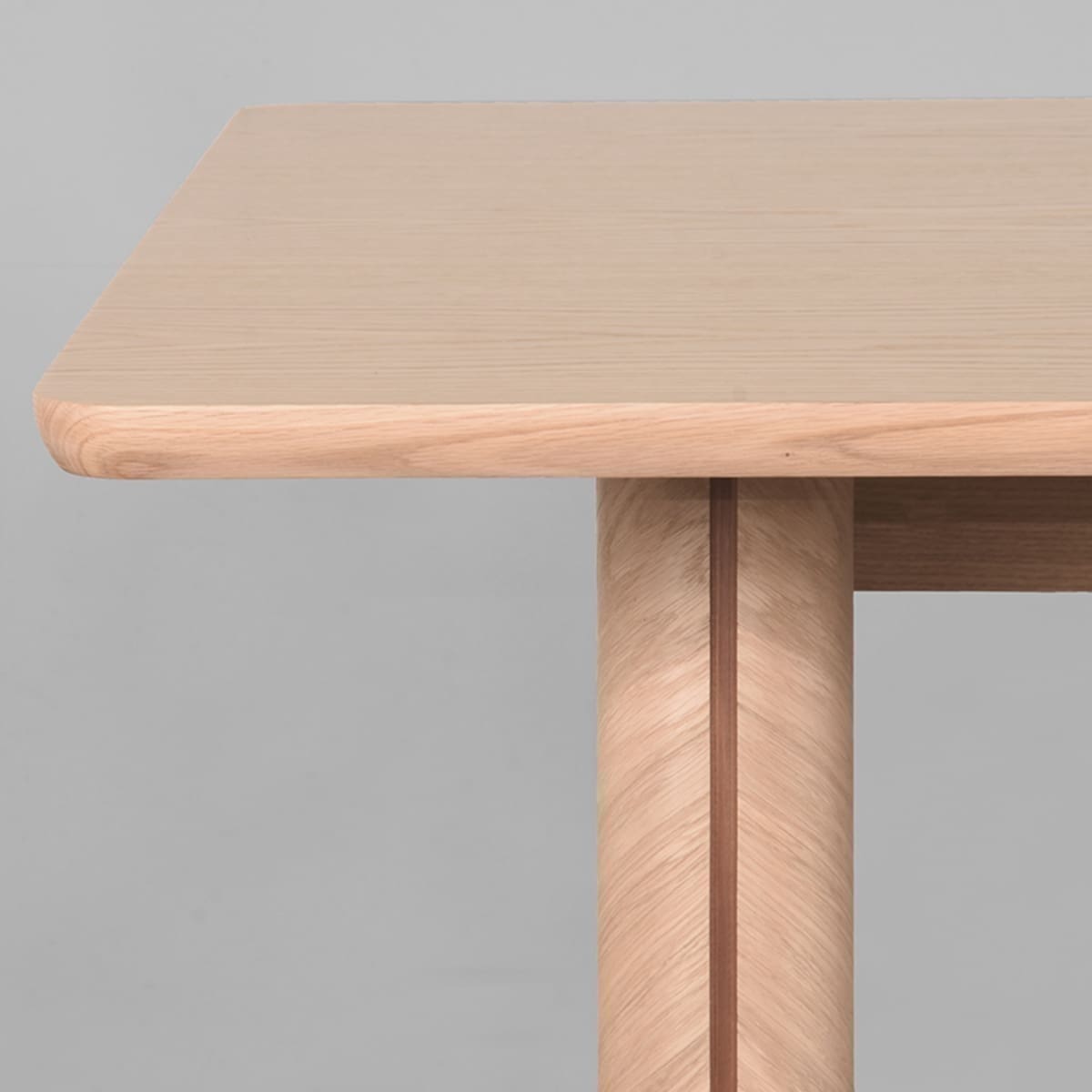 LABEL51 Eettafel Jule 210x100x75 cm - Naturel - Eiken Eettafel