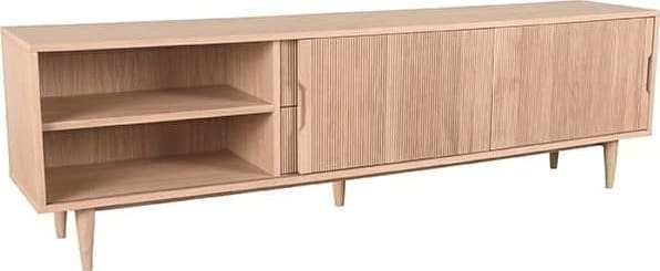 LABEL51 Tv-meubel Jule - Naturel - Eiken Naturel Tv-meubel|Tv-dressoir