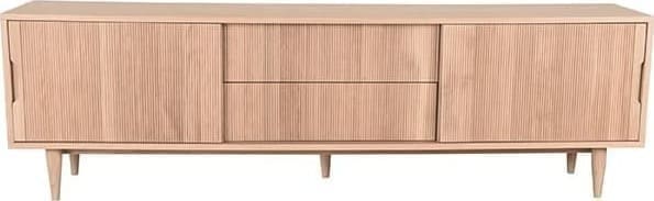 LABEL51 Tv-meubel Jule - Naturel - Eiken Naturel Tv-meubel|Tv-dressoir