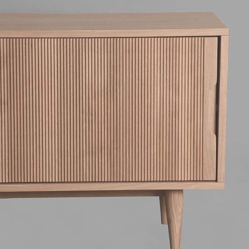 LABEL51 Tv-meubel Jule - Naturel - Eiken Naturel Tv-meubel|Tv-dressoir
