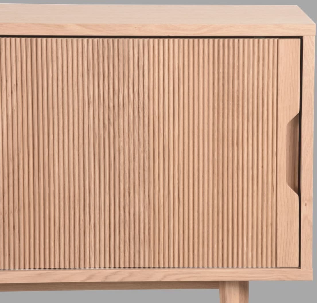 LABEL51 Tv-meubel Jule - Naturel - Eiken Tv-meubel|Tv-dressoir