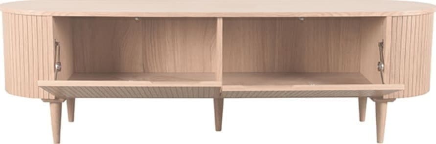 LABEL51 Tv-meubel Oliva - Naturel - Eiken Naturel Tv-meubel|Tv-dressoir