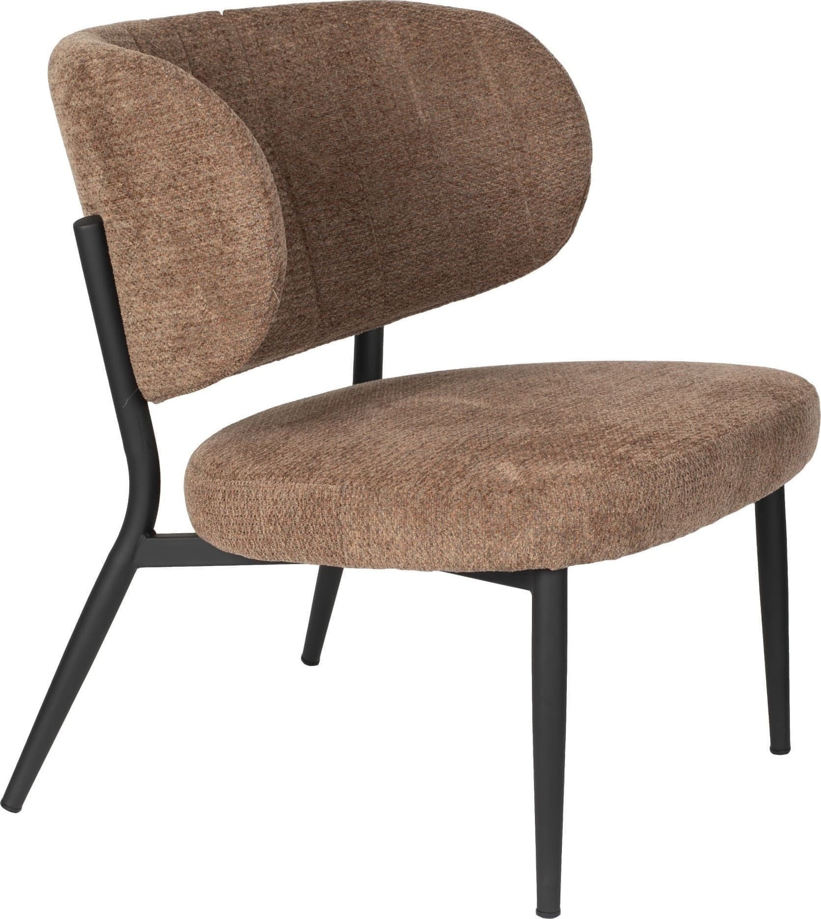 Fauteuil Sanne Orange Grey White Label Living ZVR3100205