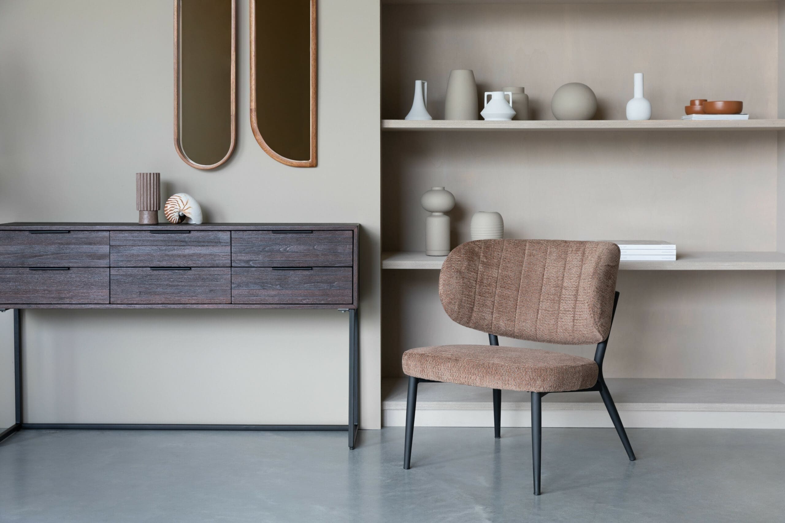 Fauteuil Sanne - Orange Grey - Afbeelding 13
