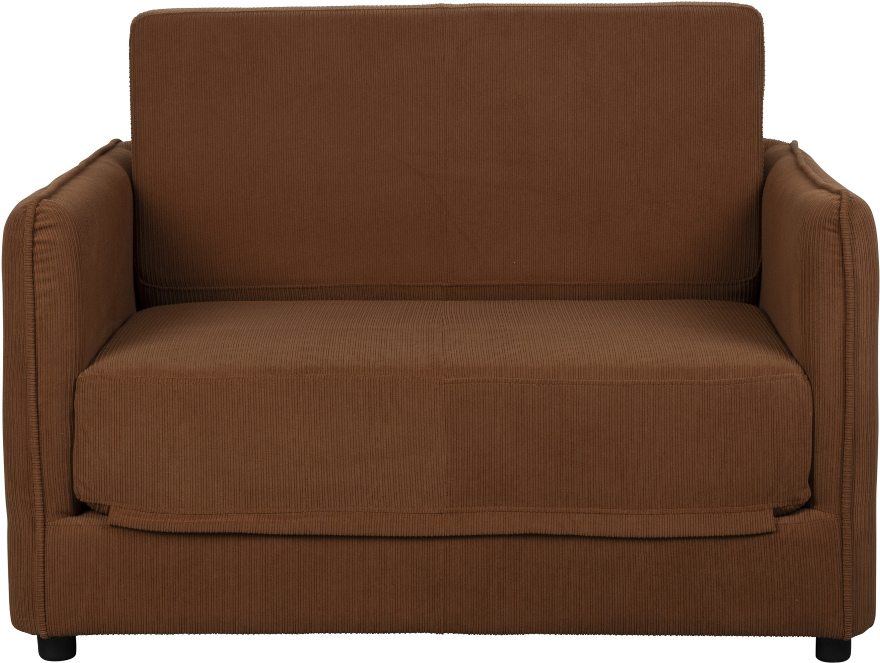 Loveseat Bankbed Jopie Brown White Label Living Fauteuil ZVR3100218