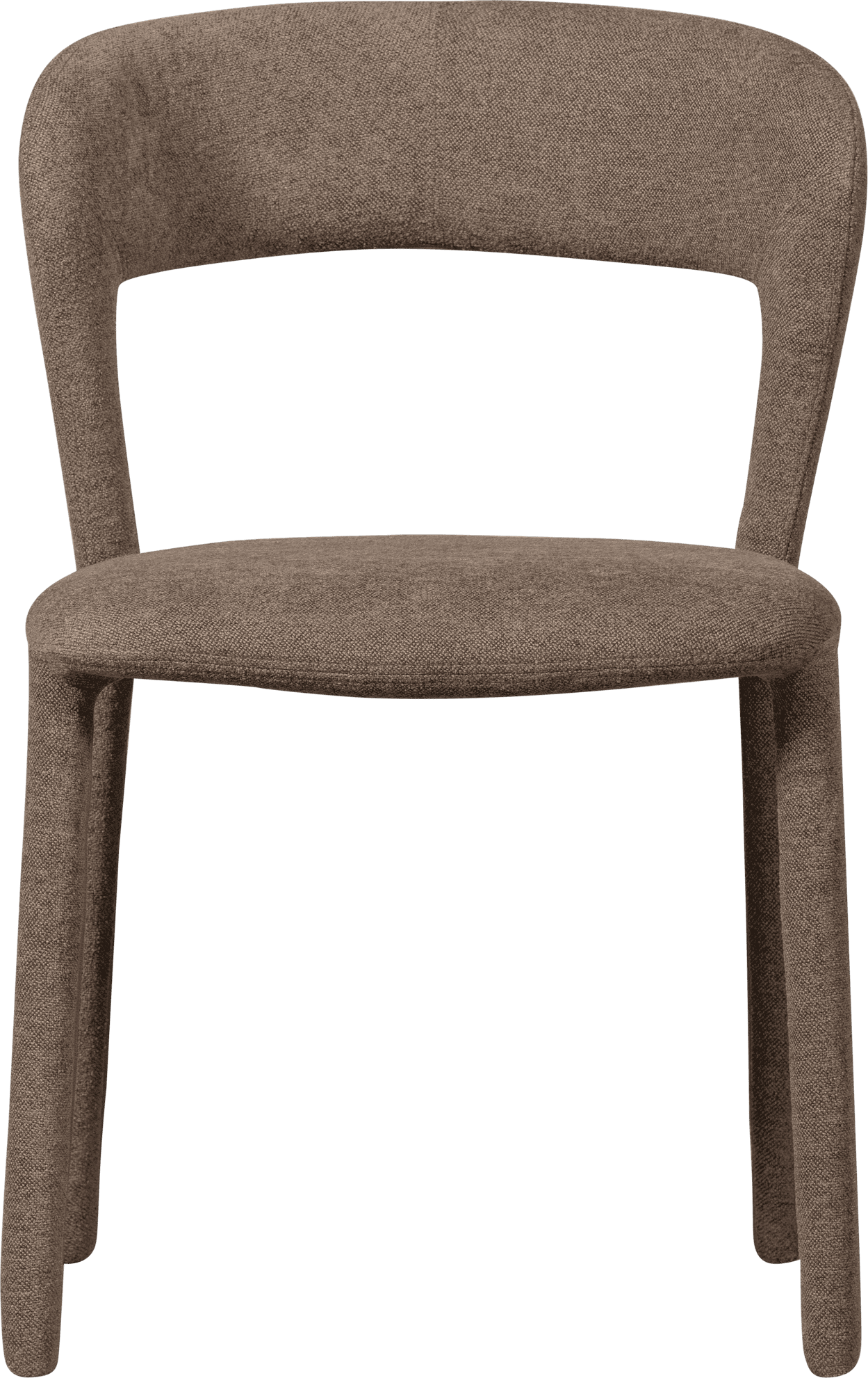 BePureHome Noble eetkamerstoel taupe Taupe Eetkamerstoel