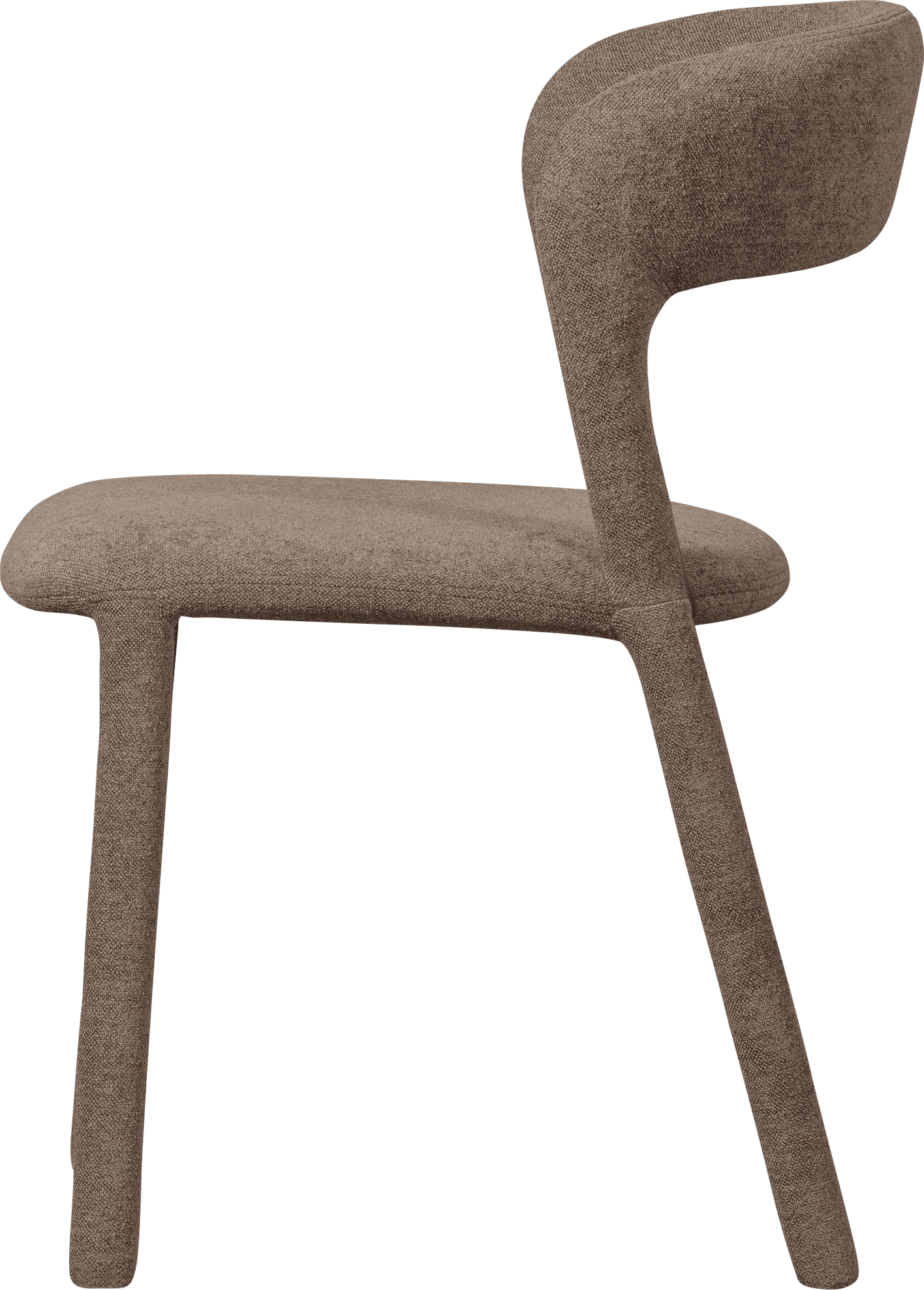 BePureHome Noble eetkamerstoel taupe Taupe Eetkamerstoel