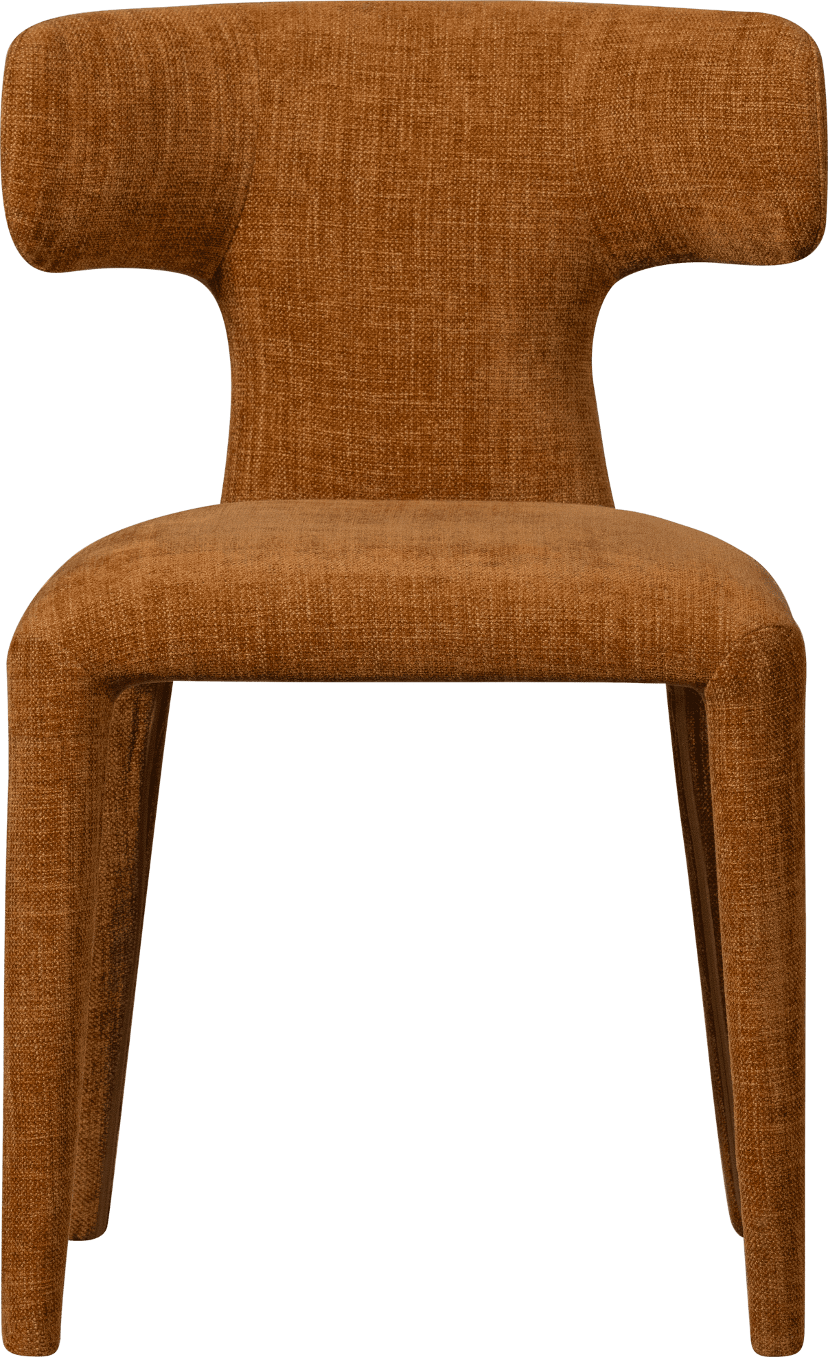 BePureHome Permit eetkamerstoel cinnamon Cognac|Bruin Eetkamerstoel