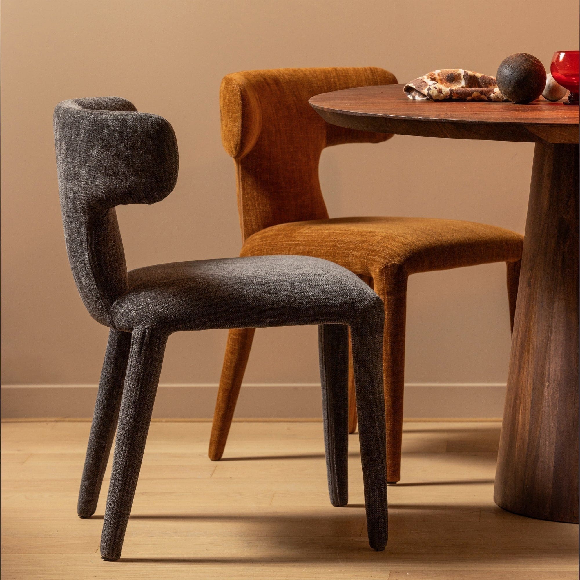 BePureHome Permit eetkamerstoel espresso Bruin Eetkamerstoel