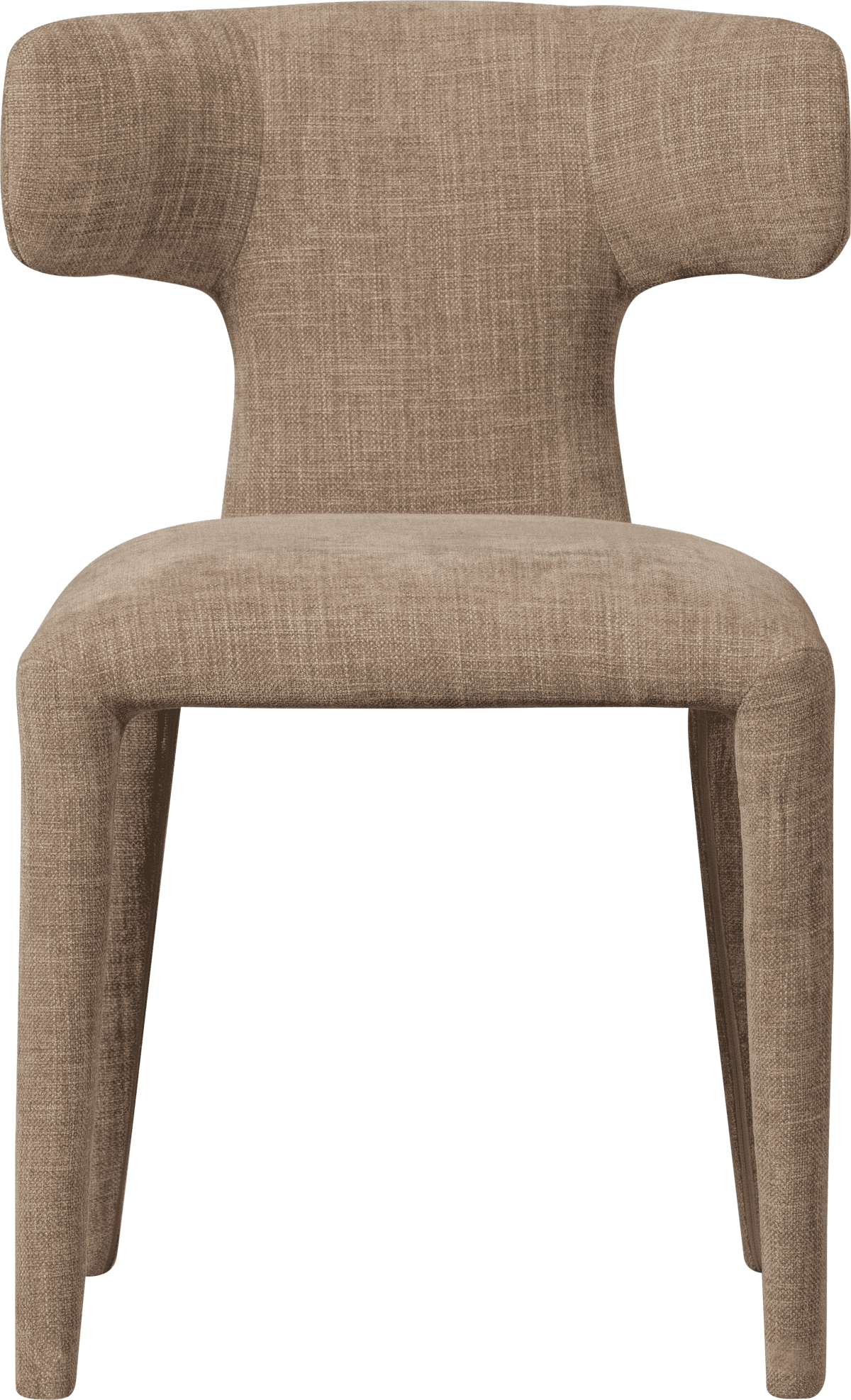 BePureHome Permit eetkamerstoel zand Beige|Bruin Eetkamerstoel