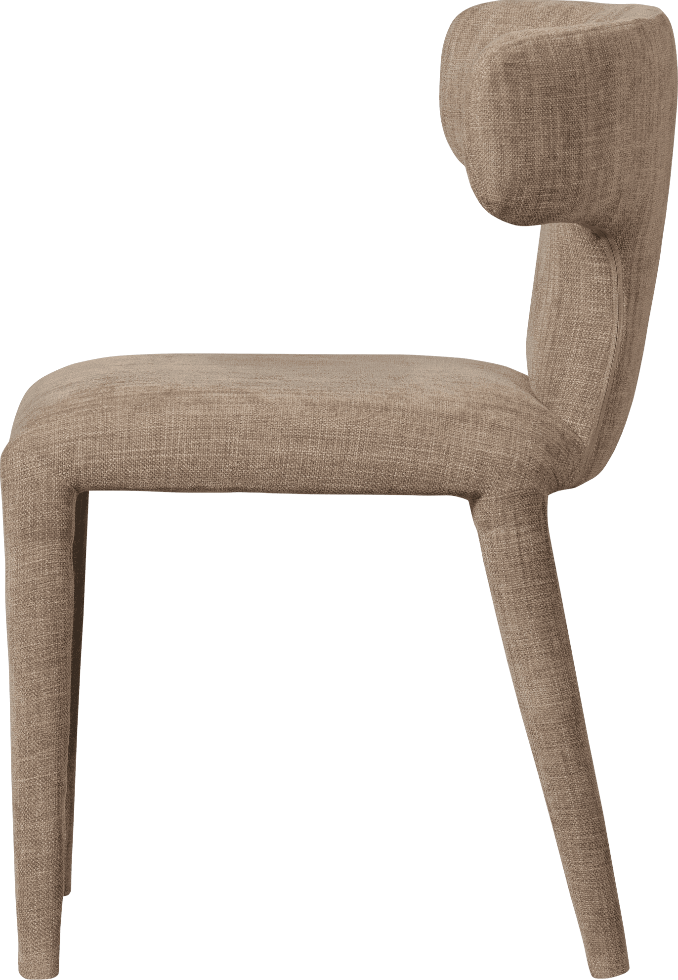 BePureHome Permit eetkamerstoel zand Beige|Bruin Eetkamerstoel