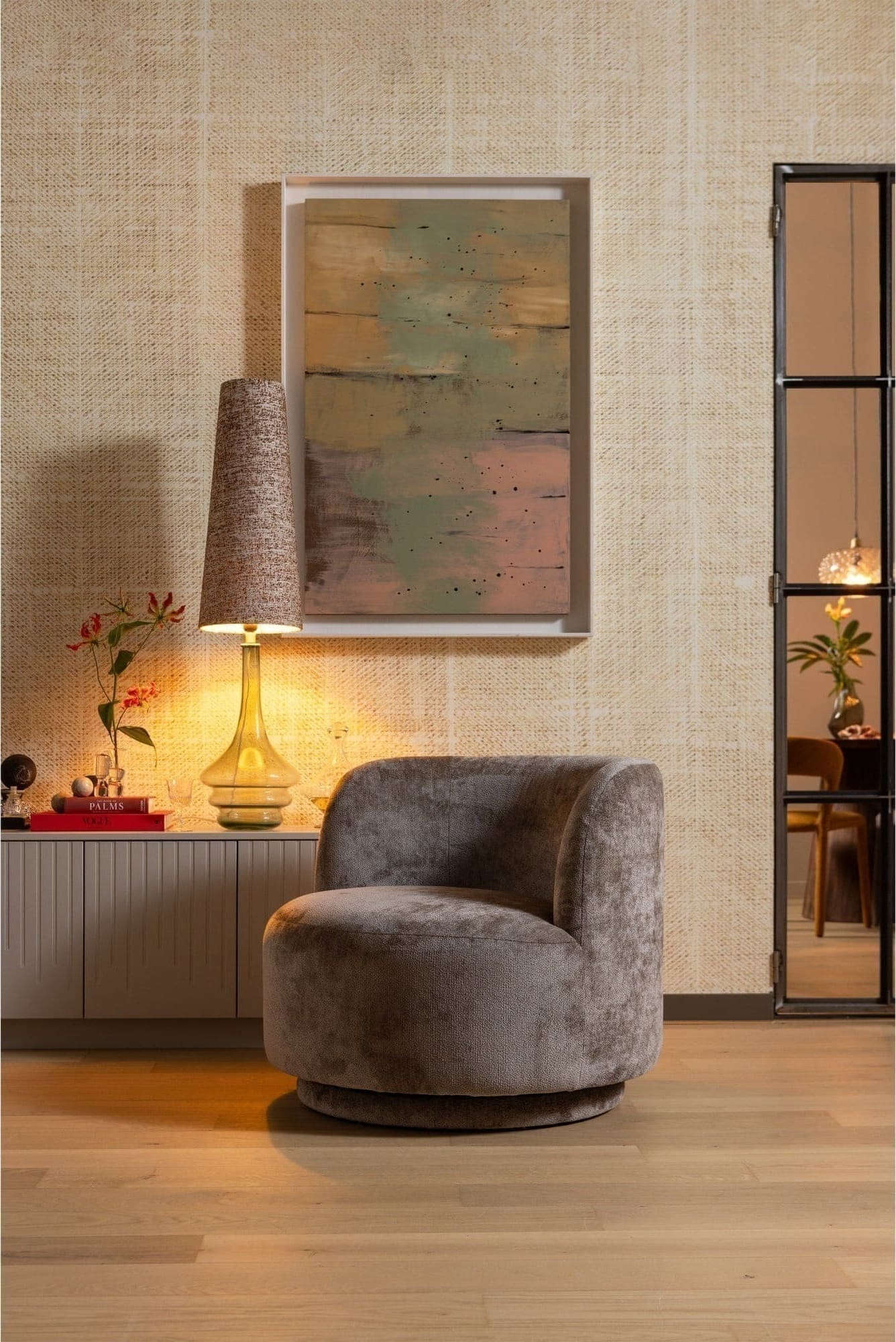 BePureHome Popular fauteuil taupe Taupe Fauteuil
