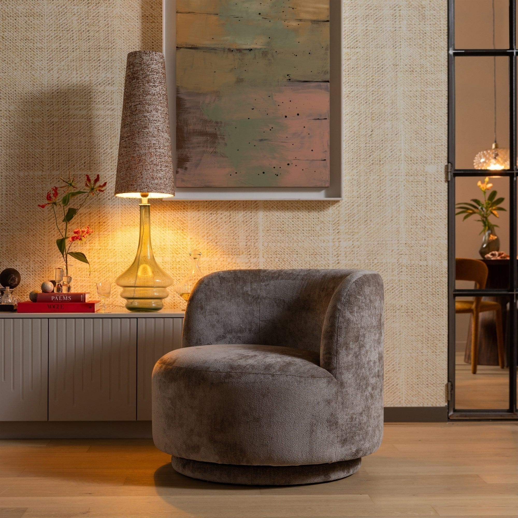 BePureHome Popular fauteuil taupe Taupe Fauteuil