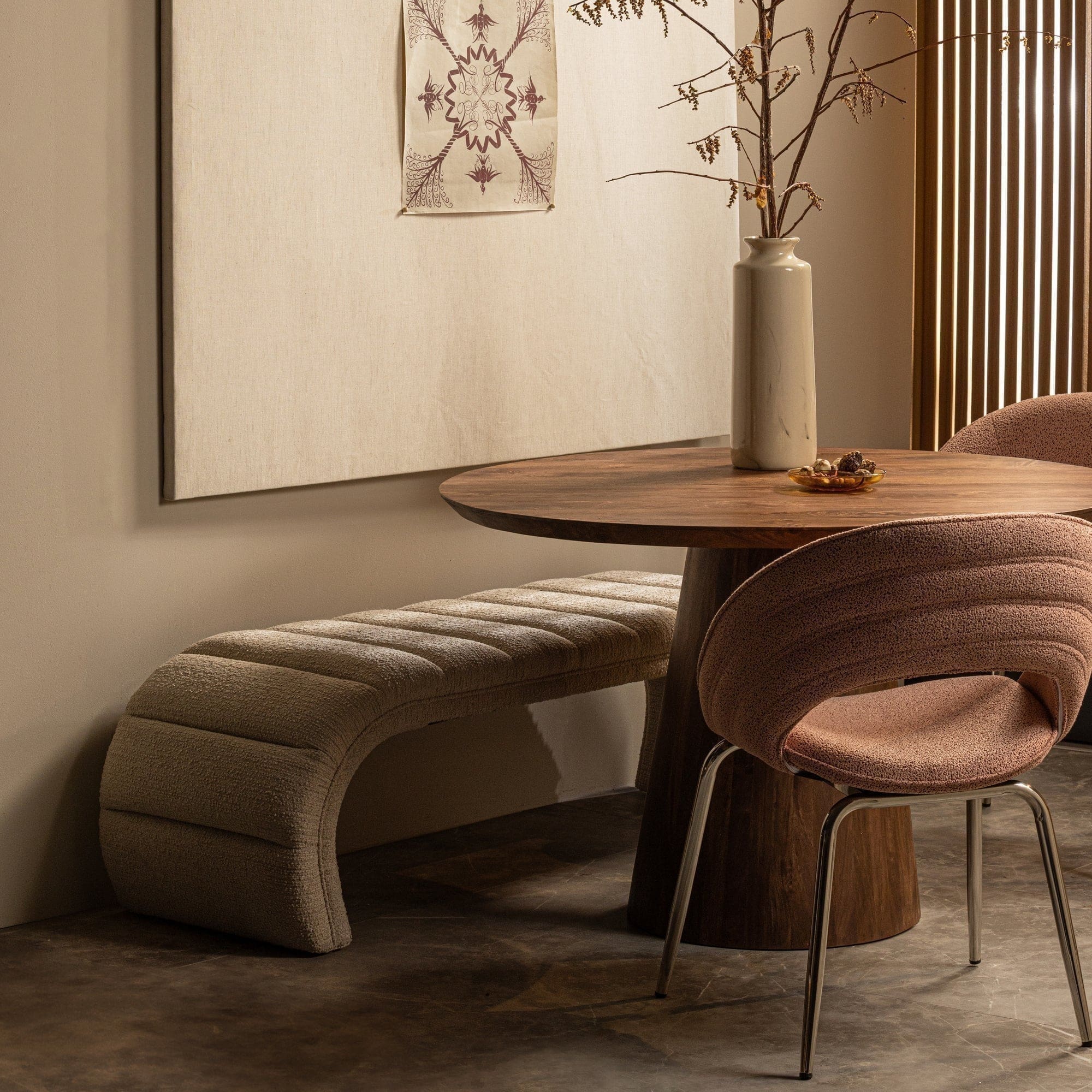 BePureHome Traffic bankje naturel Naturel
