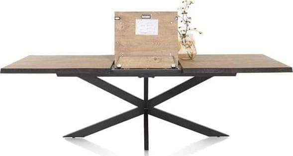 Henders & Hazel Carreras uitschuiftafel 160 (+ 50) x 100 cm Eettafel
