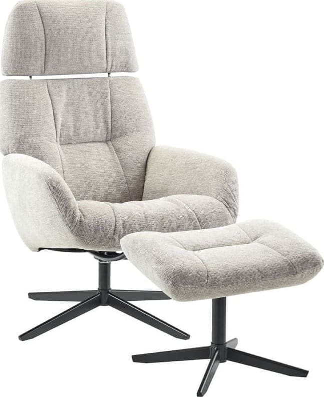 INHOUSE Hocker Mantuia beige Beige Hocker