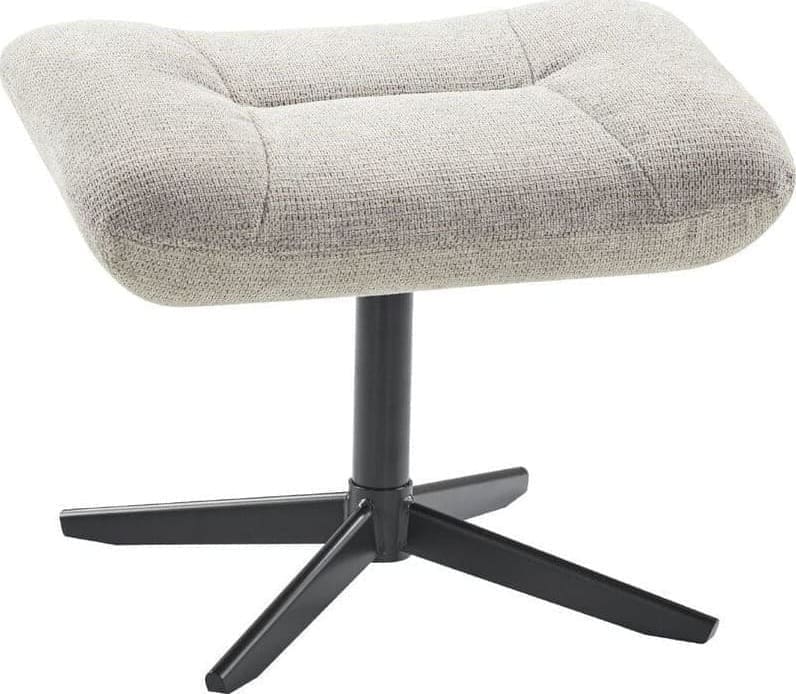 INHOUSE Hocker Mantuia beige Beige Hocker