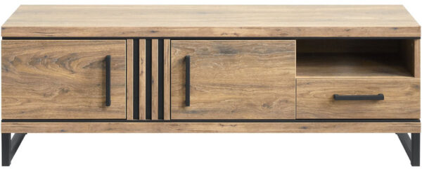 INHOUSE Tv-meubel Gianta houtstructuur sheesham decor Bruin|Naturel Dressoir