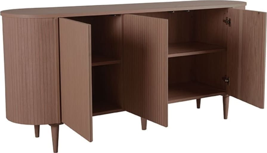LABEL51 Dressoir Oliva - Walnoot - Eiken Bruin Dressoir
