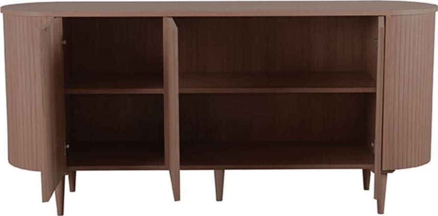 LABEL51 Dressoir Oliva - Walnoot - Eiken Bruin Dressoir