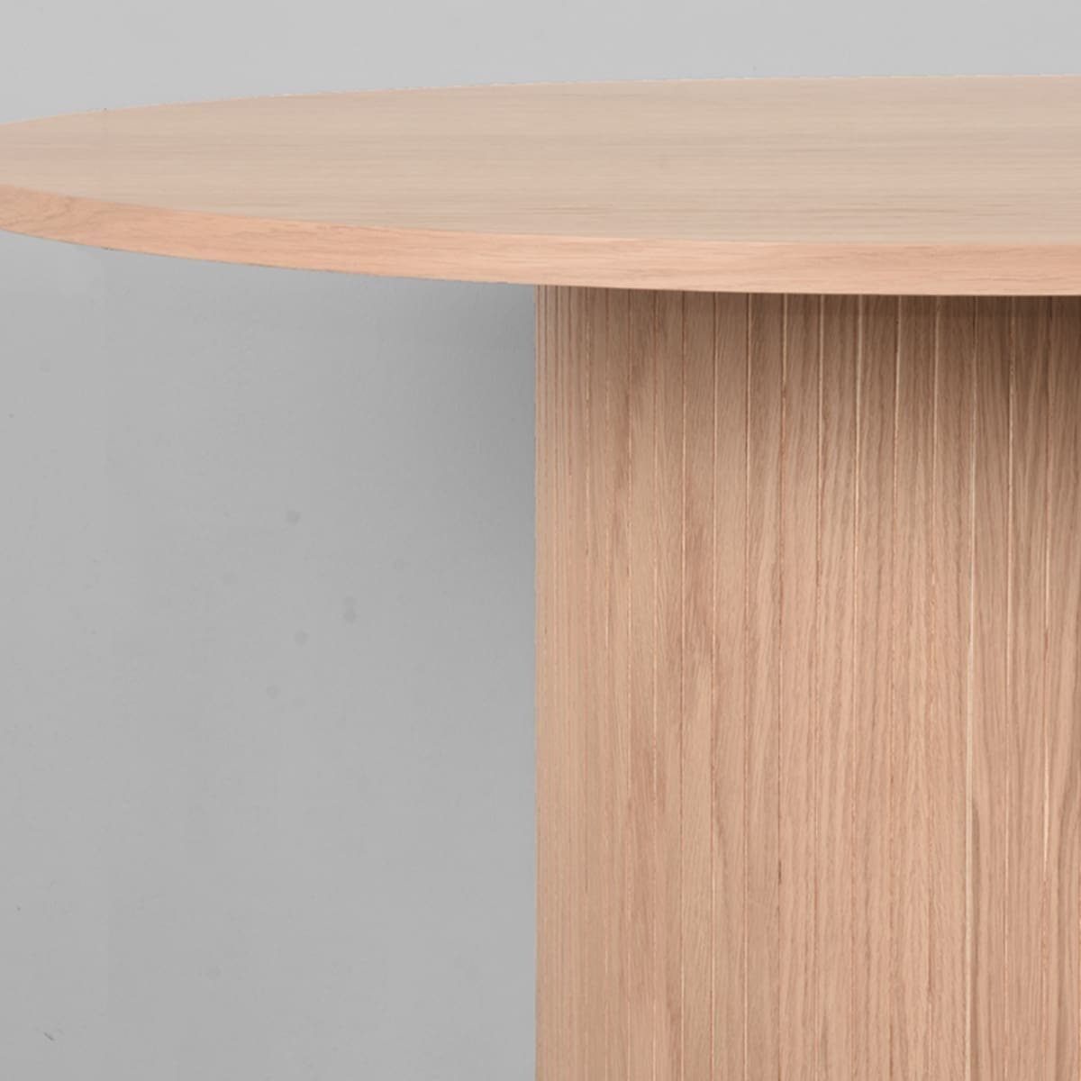 LABEL51 Eettafel Oliva 240x120x75 cm - Naturel - Eiken Eettafel