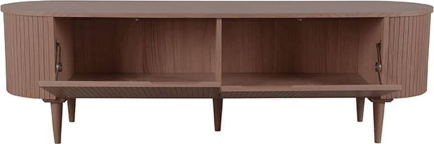 LABEL51 Tv-meubel Oliva - Walnoot - Eiken Bruin Tv-meubel|Tv-dressoir