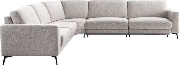 Pronto Wonen Hoekbank Moscato lichtgrijs Grijs Bank