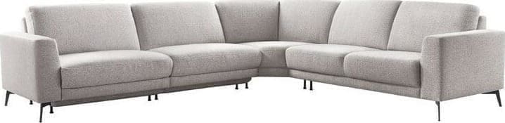 Pronto Wonen Hoekbank Moscato lichtgrijs Grijs Bank