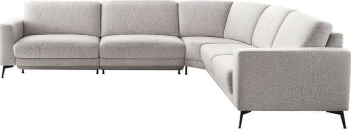 Pronto Wonen Hoekbank Moscato lichtgrijs Grijs Bank