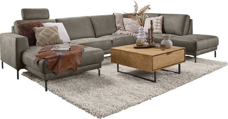 Pronto Wonen Salontafel Aska (80 Cm) teak naturel brushed Bruin|Naturel Salontafel