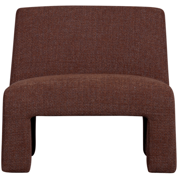 WOOOD Lavid fauteuil chestnut Paars Fauteuil