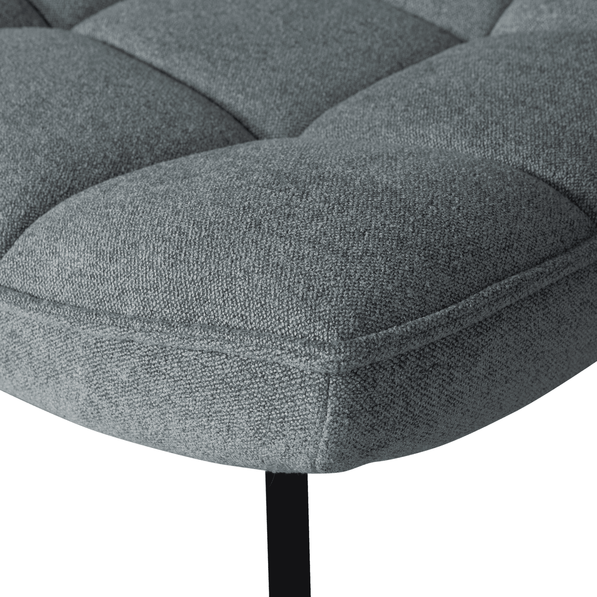 WOOOD Maudi draaifauteuil blue stone Blauw Draaifauteuil