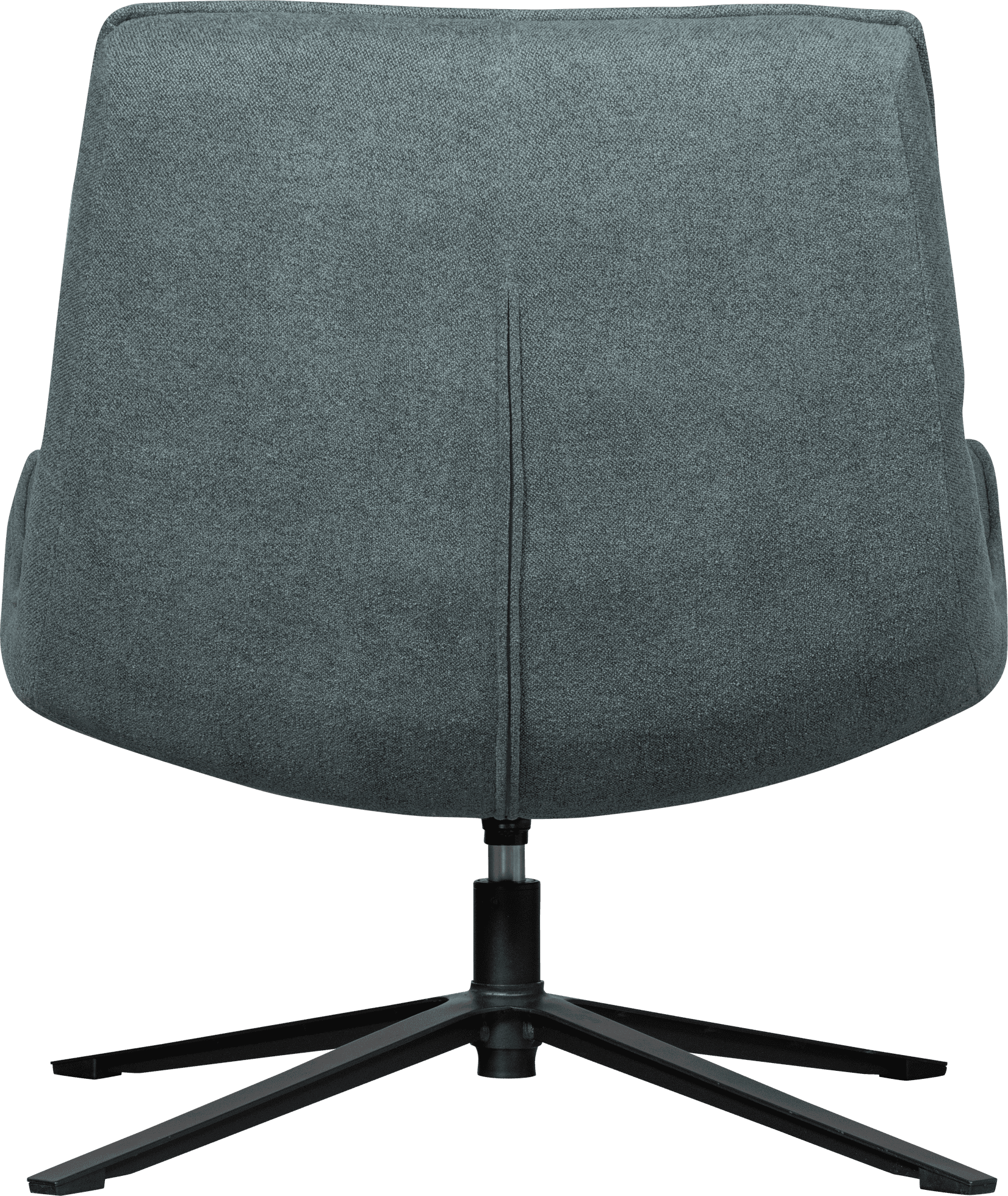 WOOOD Maudi draaifauteuil blue stone Blauw Draaifauteuil