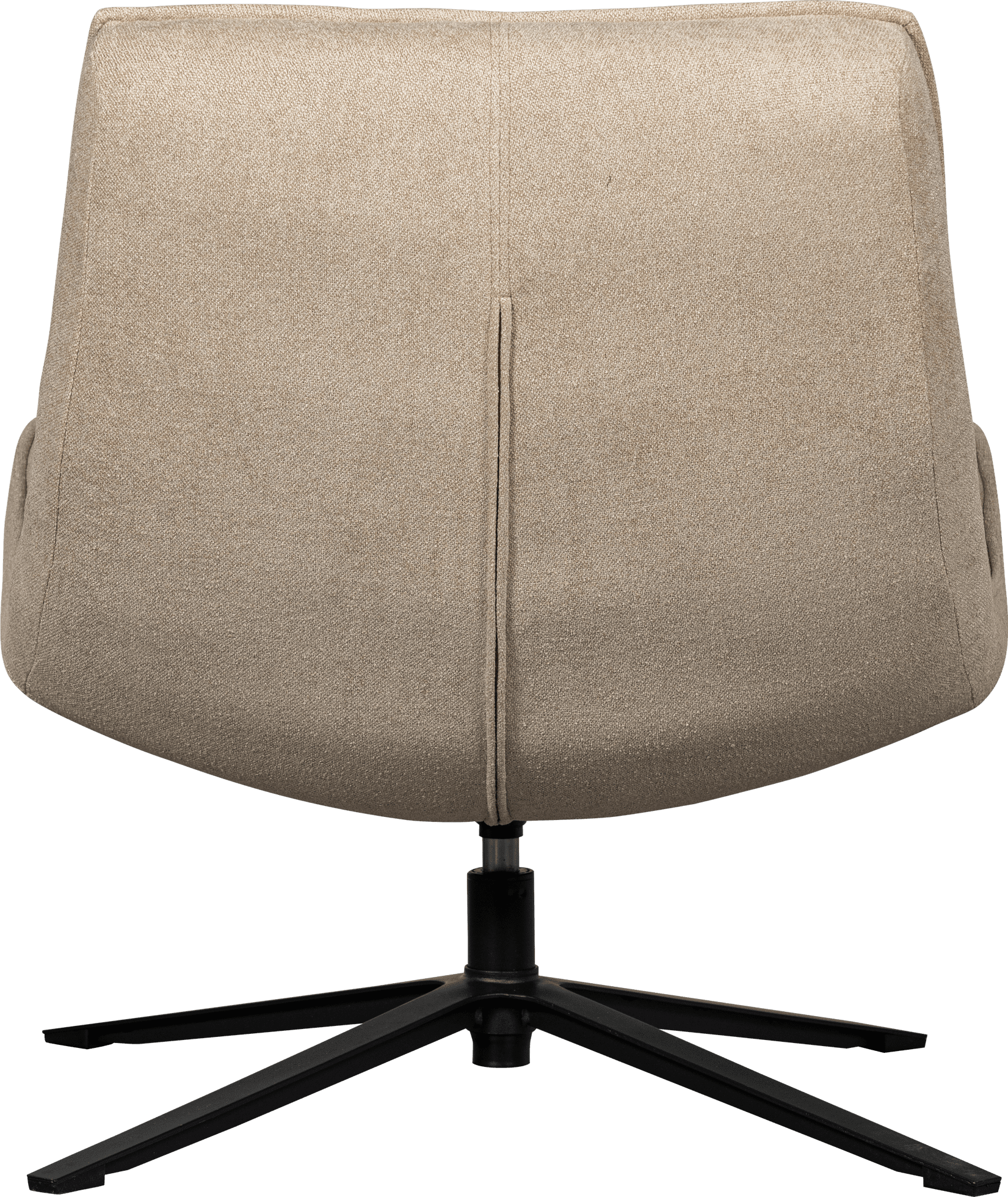 WOOOD Maudi draaifauteuil naturel Naturel Draaifauteuil