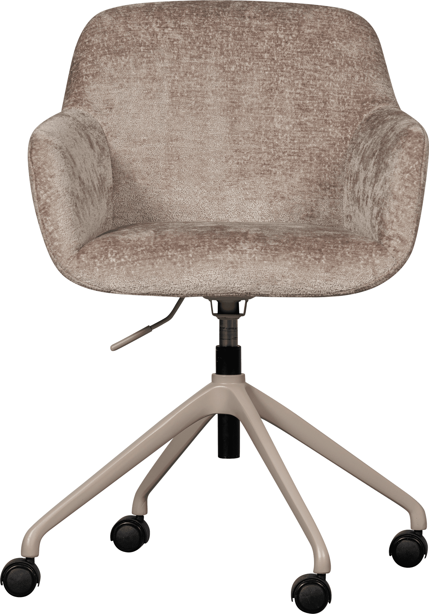 WOOOD Morros bureaustoel taupe Taupe Bureau